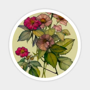 Blooming Serenity Magnet